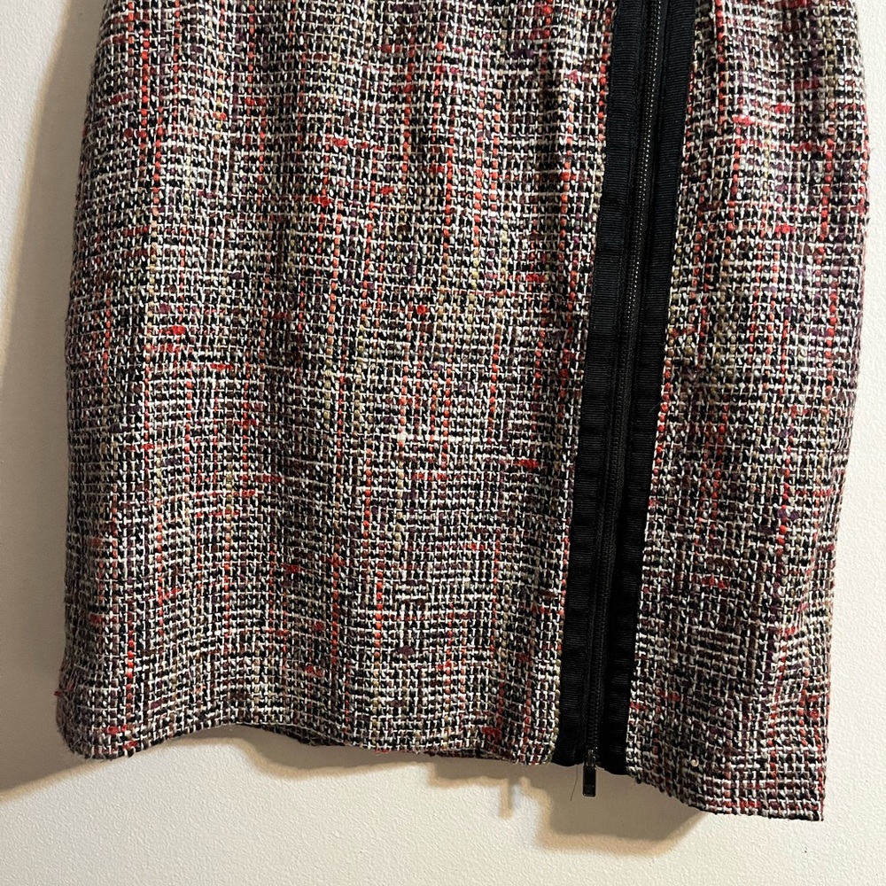 Liz Claiborne Multicolor Tweed Pencil Skirt